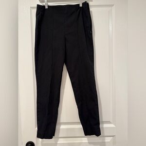 Theory Black Dress Pants with Tapered Leg